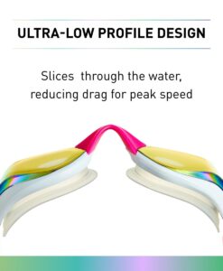 FINIS, Mach 1 Pink Opal Racing swim Goggles, South Africa